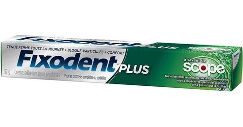Fixodent Plus Dental Prosthesis Adhesive Cream Mint 57g 3-Pack 0