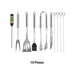 Set Asador Parrillero Con Estuche 10 Piezas 4