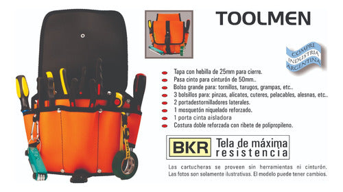 Toolmen Tool Bag Belt T990 Electrician Tools Holder 1