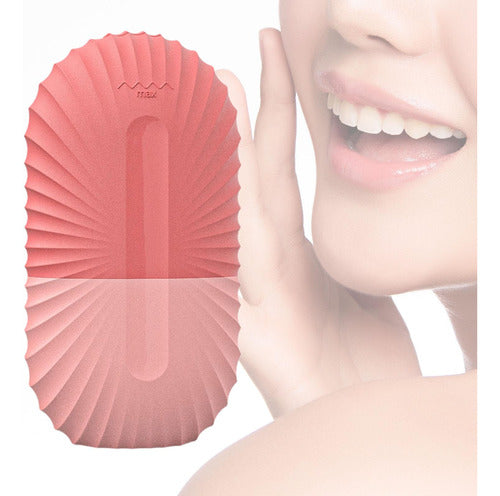 Rolo De Gelo Facial Concha De Gelo Para Rosto Rosa 3