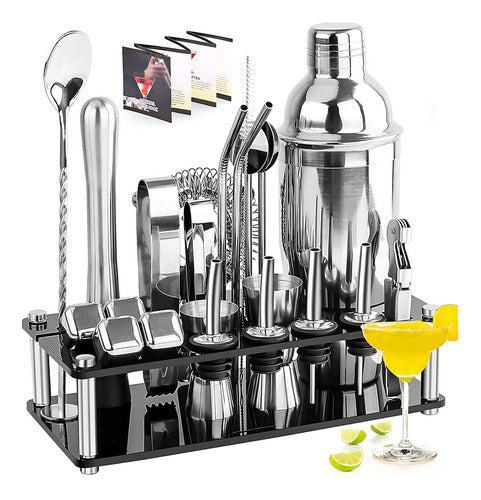 Raitot Set Kit Bartender Barman Cocteleria Tragos Profesional Jigge 0