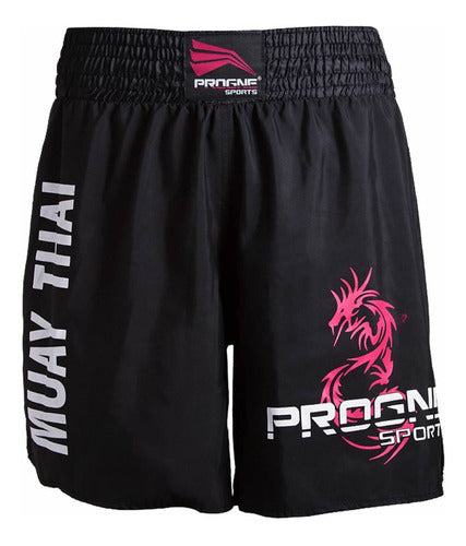 Calção Short Muay Thai Orient - Progne - Masculino - Preto 0