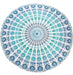 Raajsee Tapestry Wall Mandala (Blue White, Round 70 Inches) 0