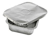 Alupac Delivery Aluminum Tray with Lid F2100 X50 Units 0