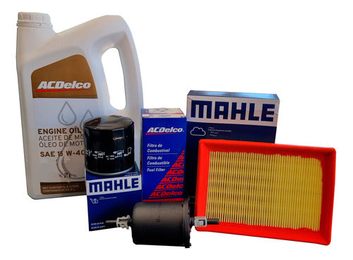 ACDelco Kit Aceite 15W40 + 3 Filtros Suzuki Fun Celta 1.0 1.4 0