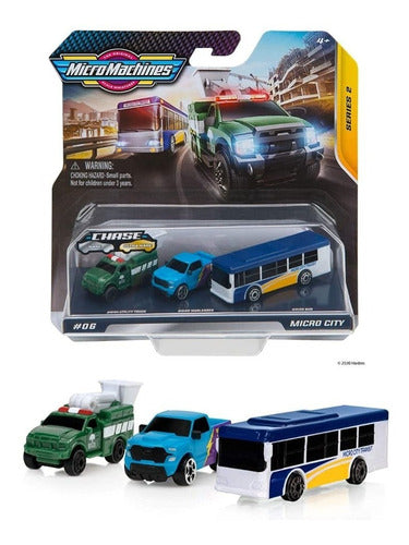 Micro Machines Pack X3 Autos Mini Autitos Original 5