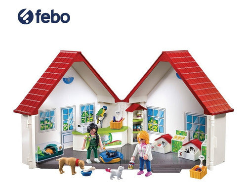 Playmobil Pet Store City Life in Briefcase for Kids Febo 1