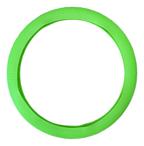 JC Fluorescent Green Silicone Steering Wheel Cover - Special Offer! 0