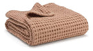 Simka Rose Waffle Baby Blanket - 100% Algodón Suave - Colore 0