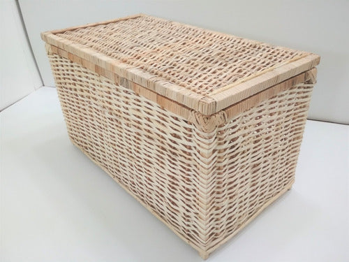 Mimbrería La Paz Wicker Storage Chest 0