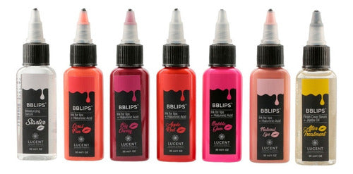 Lucent BBLIPS Treatment Kit 7 Products (5 Shades) 0