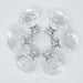 Yueton 12 Pcs 30mm Diamond Shape Handle Pull Simil Crystal 3