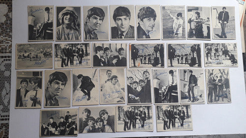 The Beatles! - Lote De 26 Tarjetas Coleccionables - 1964/65 0