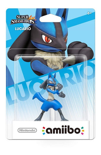 Amiibo Lucario Smash Bros Blister Sellado Nuevos Hadriatica 1