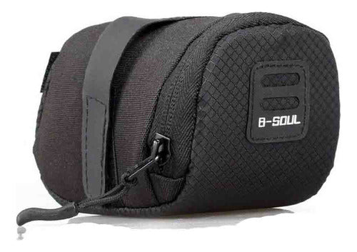 Bolso Bajoasiento De Bici Color Negro.excelente Calidad. 1