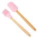 PAMPA DECO Silicone Spatula and Brush Set with Wood Handle for Baking 0