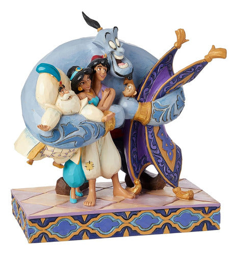 Enesco Disney Traditions Por Jim Shore Aladdin Group Hug Fig 0