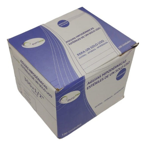 Euromix Aguja 30g X 1/2 Mesoterapia X100 Unidades 1