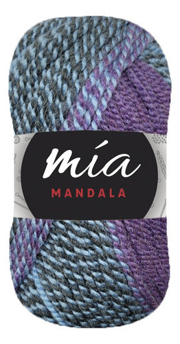 MIA Mandala Variegated Yarn - 5 Skeins of 100g Each 54