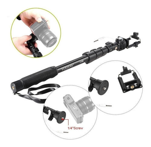 Yunteng Selfie Stick Monopod for Cell Phone and GoPro Camera 1