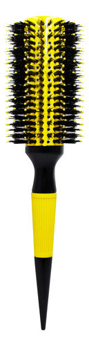 Jessamy Yellow Wooden Thermal Brush 33mm 1