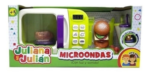 Juliana y Julian Microwave Light and Sound Sisfriends J010 0