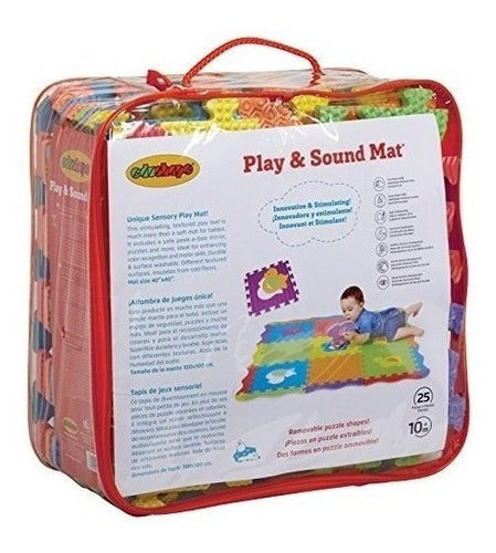 Edushape Play Y Tapete De Sonido 40  X40 , 25 Piezas 1