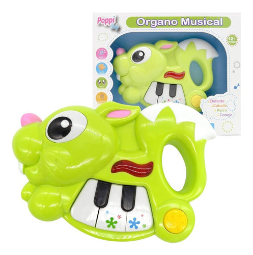 Poppi Musical Toy with Light Rabbit Piano for Infants 0