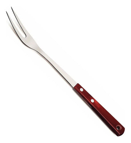 Tramontina Pincho Tenedor Asado Polywood Marrón 32.5cm 0