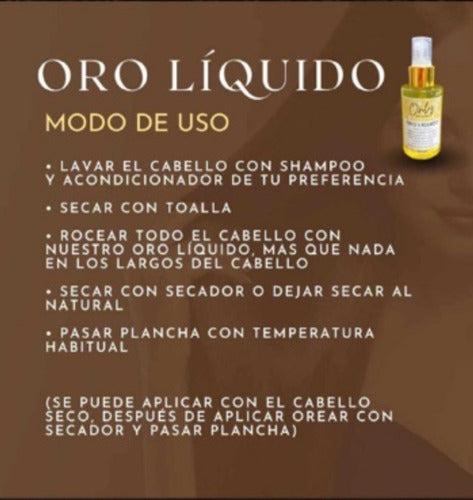 Only Oro Liquido Protector Térmico 100 Ml 3