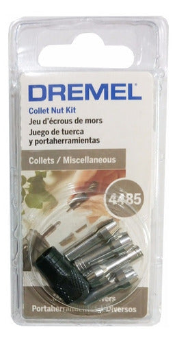 Dremel Kit For Mandrel 4485 - Nut + 4 Nozzles - Fdn 0