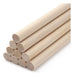 Round Wooden Rods 10mm x 50 Units of 50cm 1