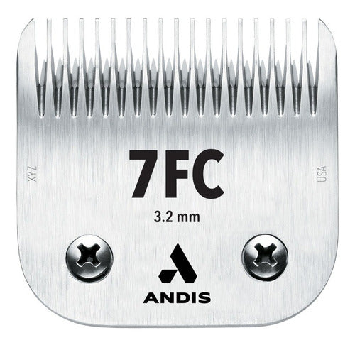 Andis® 7 FC Ceramic Edge Clipper Blade for Oster Andis Moser 0