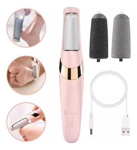 ALFA Professional Rechargeable Foot File, Hard Skin Remover 3