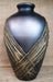 Roman Cupped Vase with Ceramic Leaves 27 cm Tall 3