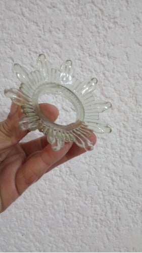 Antiguo Cristal De Arañas 10cm 1