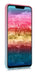 Kwmobile Case Compatible With Huawei Mate 20 Lite - Transparent Gradient Phone Cover - Bicolor Dark Pink/Blue/Transparent 1