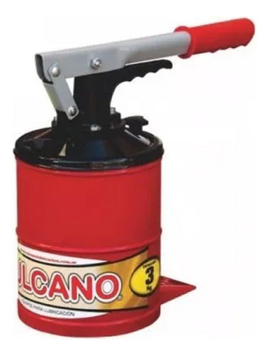 Engrasador Chiva Manual Grasera Palanca Pie 3kg Vulcano Tyt 0