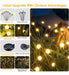 YiQu Package of 8 Solar Christmas Garden Lights for Outdoors 4