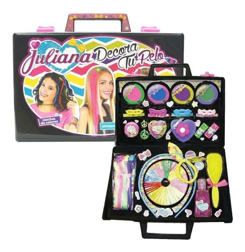 Juliana Grande Hair Decorating Suitcase - Decorate Your Hair Original New - 11450 0