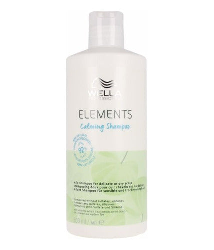 Pack Wella Elements Shampoo 500ml Y Acondicionador 200ml 0