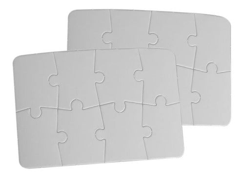 TodoEnSublimacion Sublimable Cardboard Puzzle 8 Pieces Pack x20 Offer 0