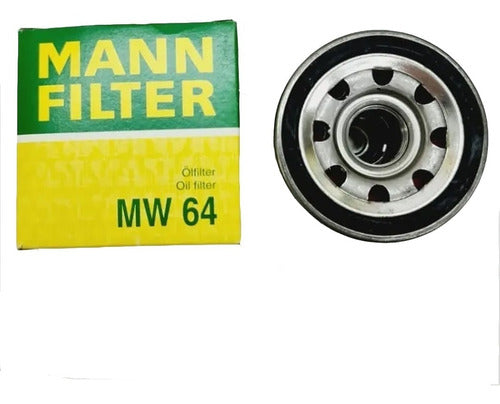 Filtro Aceite Mann Mw64 Honda Kawasaki Yamaha Varios Modelos 3