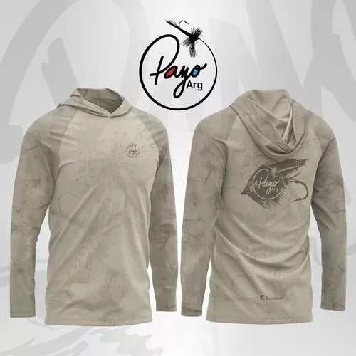 PAYO Quick Dry Hooded Shirt UV Filter Fly Fishing Sand 7