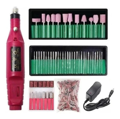 Yydsmart Professional Nail Drill Set + 47 Manicure Pedicure Bits 0