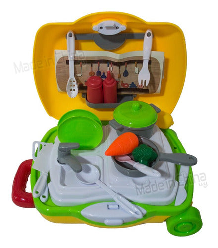 Juego Doctor Almacén Cocina Cf-2259 Valijita 4