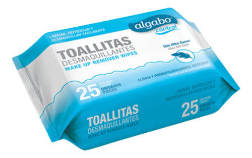 Toallitas Desmaquillantes 25 U Algabo X 3 1