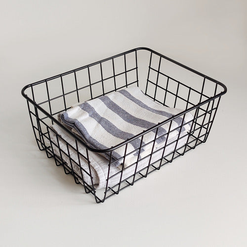 Muett Wire Basket Organizer Steel Deco Design 2