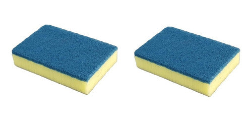 Virulana Multiuso Ultra Resistant Cleaning Sponges - 2 Pack 0