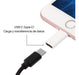 USB to iPhone Adapter, Male to USB C Female 3